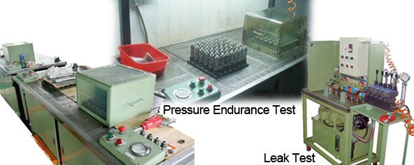 valve parts test with product lifetime in environment test instruments